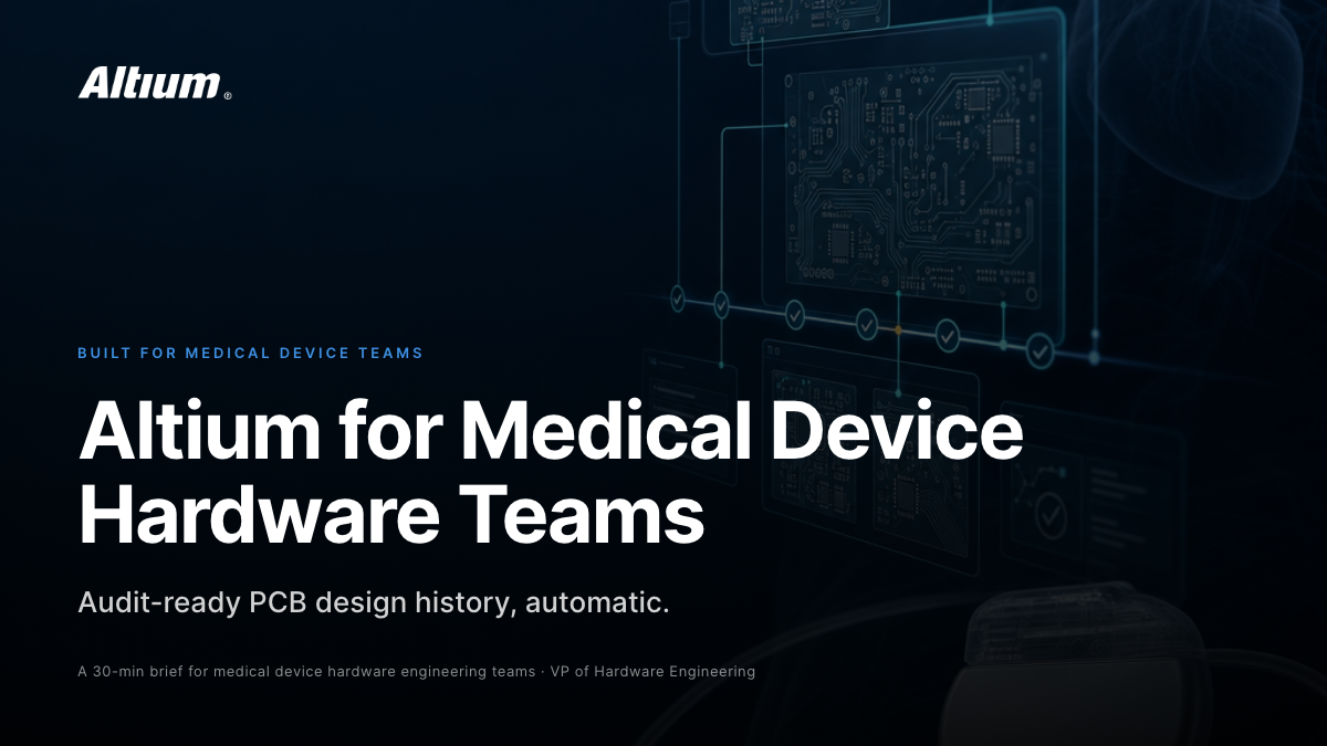 MedTech sales deck